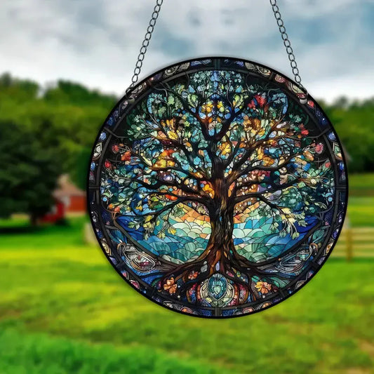 Sunshine Catcher – Crystal Window Ornament with Rainbow Light Effects