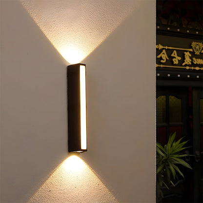 Ultra-Bright Outdoor LED Wall Light – Modern Waterproof Up & Down Design for Garden, Patio & Entryways