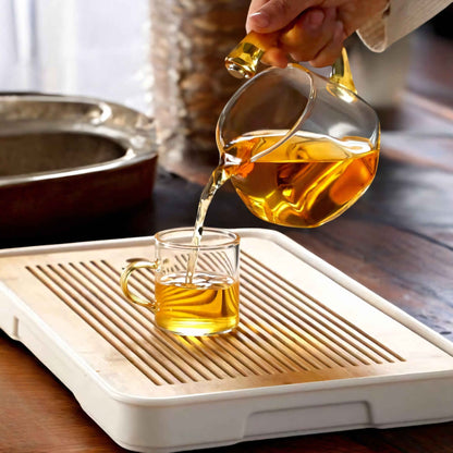 TranquiliTea – Magnetic Glass Infuser Teapot for Enhanced Flavour & Wellness