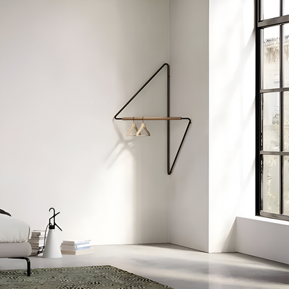 Triad Coat Stand – Geometric Multi-Purpose Metal Wardrobe Rack