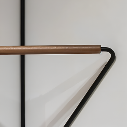 Triad Coat Stand – Geometric Multi-Purpose Metal Wardrobe Rack