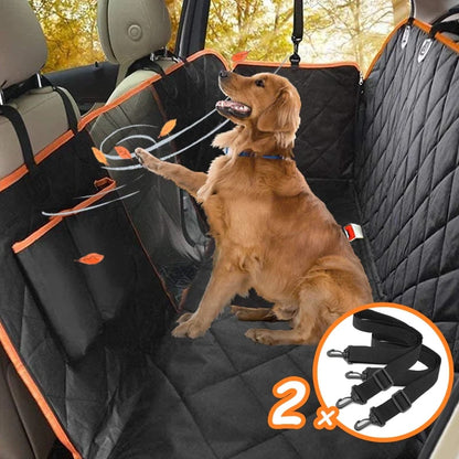 TravelGuard – Waterproof Dog Car Seat Protector with Padded Comfort