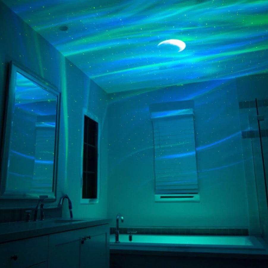 Aurora Mood Light Projector – Mesmerising Northern Lights Display for Any Room