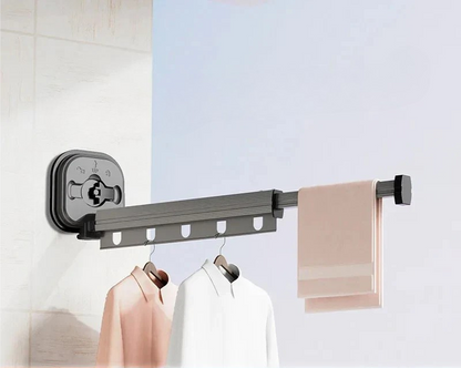 WallDry Flex – Foldable Wall-Mounted Clothes Dryer for Space-Saving Laundry
