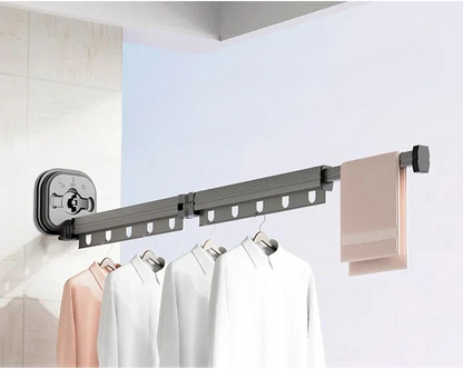 WallDry Flex – Foldable Wall-Mounted Clothes Dryer for Space-Saving Laundry