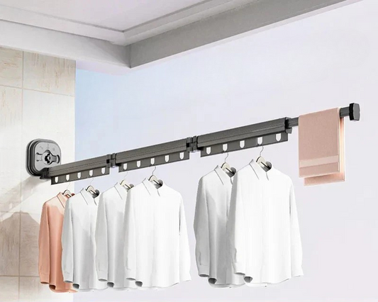 WallDry Flex – Foldable Wall-Mounted Clothes Dryer for Space-Saving Laundry