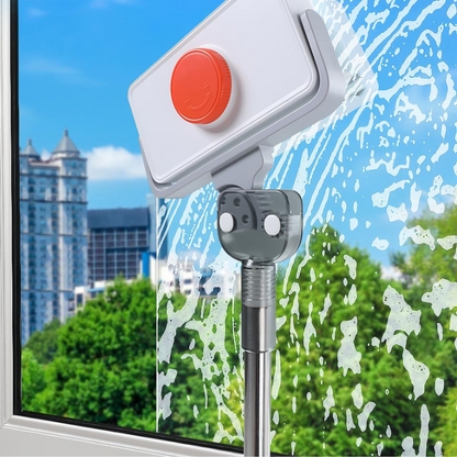 MagnaSweep – Dual-Sided Magnetic Window Cleaner with Extendable Telescopic Handle