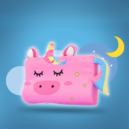 CuddlyPillow – Breathable Ergonomic Pillow for Kids | Neck Support & Healthy Sleep Alignment