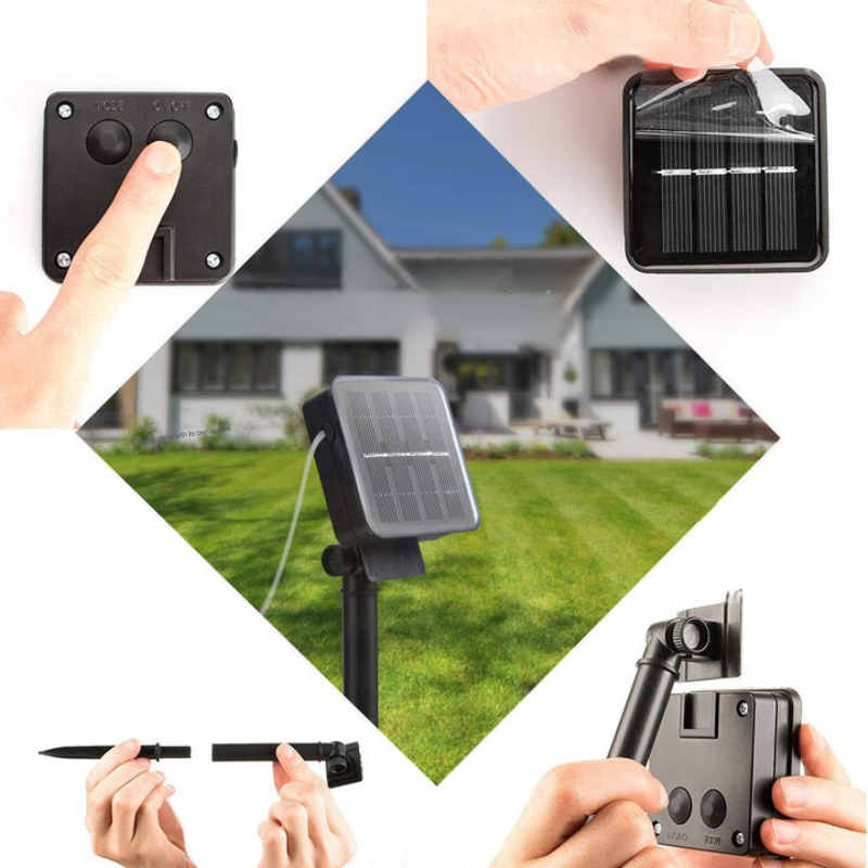 Moriluxe – Moroccan Style Solar String Lights with Warm White Glow & Weatherproof Design