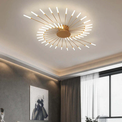 Modern Large LED Ceiling Light – Contemporary Flush Mount Fixture for Living Rooms, Bedrooms & Hotels