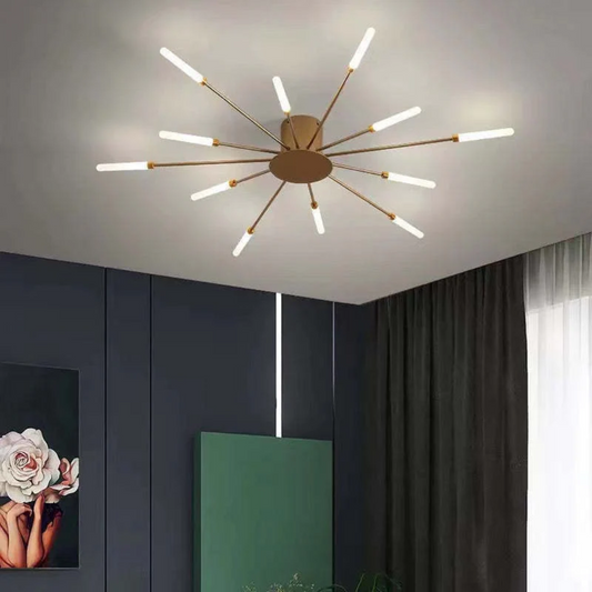 Modern Large LED Ceiling Light – Contemporary Flush Mount Fixture for Living Rooms, Bedrooms & Hotels