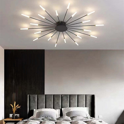 Modern Large LED Ceiling Light – Contemporary Flush Mount Fixture for Living Rooms, Bedrooms & Hotels