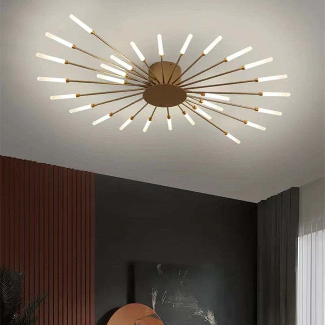 Modern Large LED Ceiling Light – Contemporary Flush Mount Fixture for Living Rooms, Bedrooms & Hotels