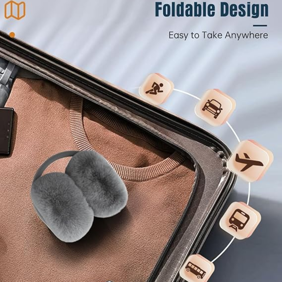 CozyGrooves – Wireless Bluetooth Ear Warmers with HD Sound & Winter Comfort