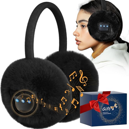 CozyGrooves – Wireless Bluetooth Ear Warmers with HD Sound & Winter Comfort