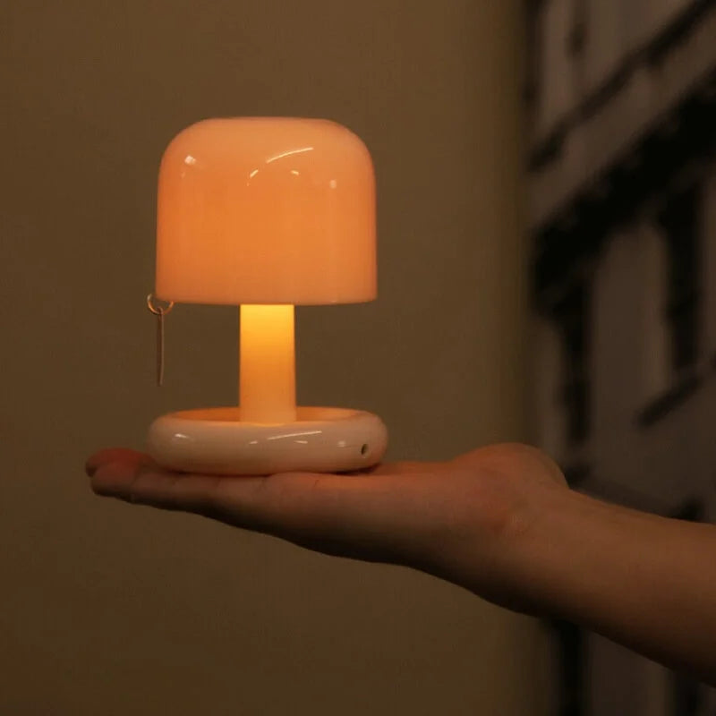 Mini Sunset Lamp – USB Rechargeable Ambient Light for Relaxation & Mood