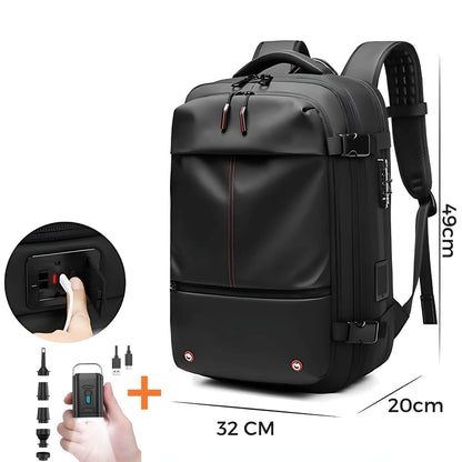 VacuPro – Compression Travel Backpack with Built-In Vacuum System | Space-Saving Cabin Bag