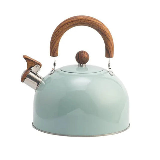 Velvettle Stainless Steel Whistling Kettle – Elegant Design, Fast Boil & Induction Compatible (3L)