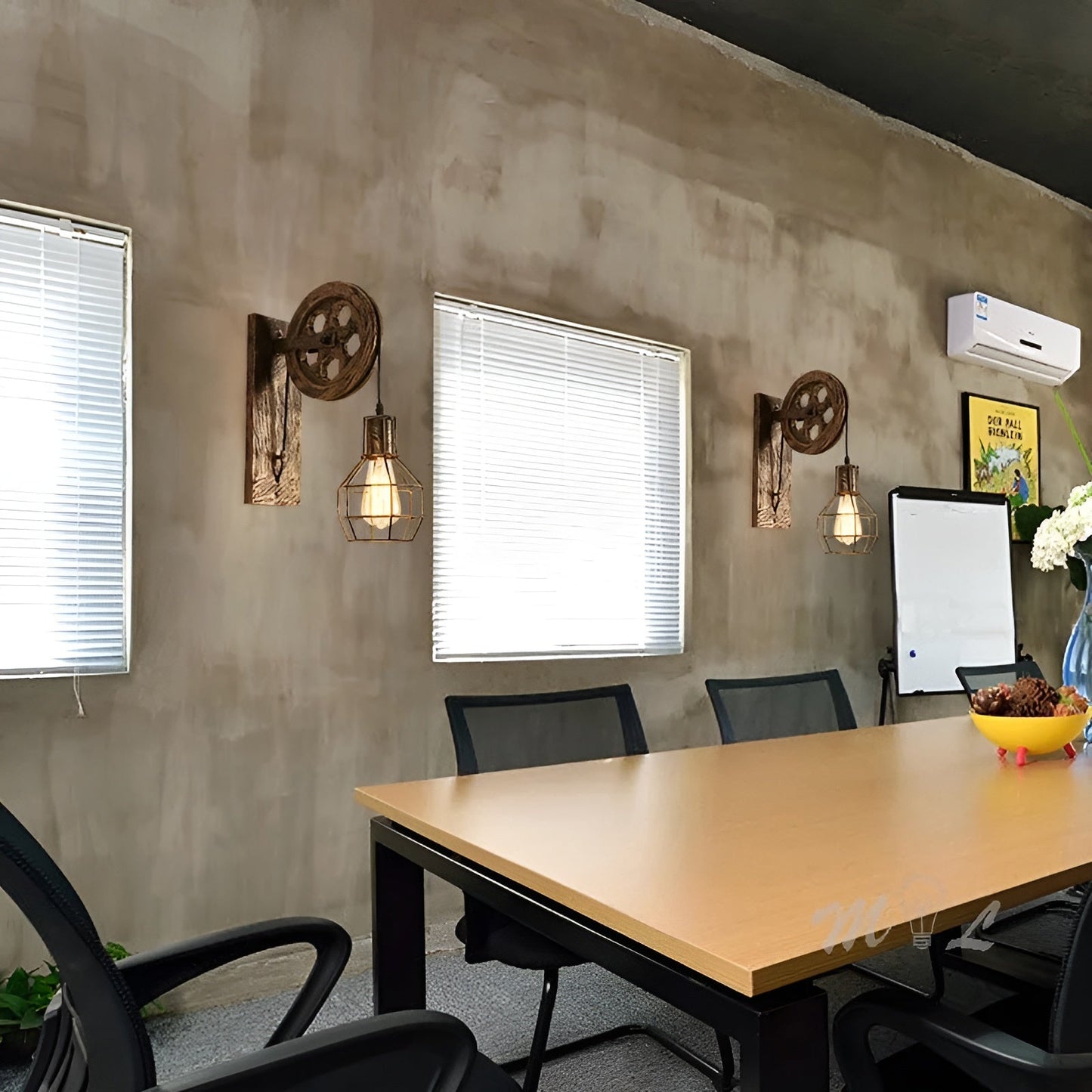 ShineGlow Luxe Vintage LED Wall Lamp – Industrial Style Lighting for Modern Interiors