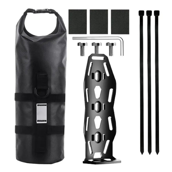 Waterproof Front Fork Bike Bags – 5-7L Pannier Set for Long Rides & Bikepacking