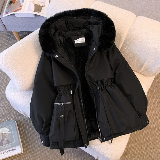 Cloe - Down Jacket for Women with Detachable Collar