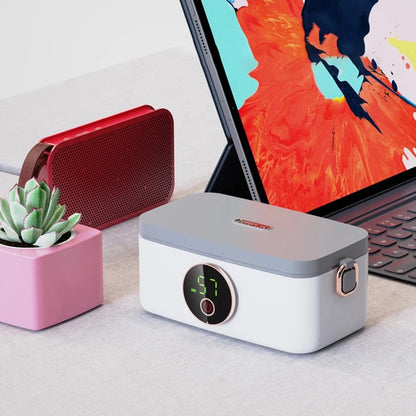 HeatMate Pro Wireless Heated Lunchbox – Rechargeable & Portable Food Warmer for Hot Meals On the Go