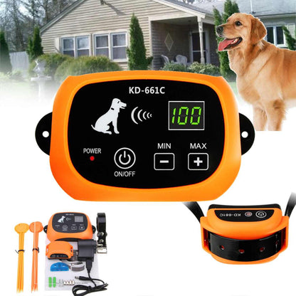 Wireless Dog Fence System – Waterproof & Adjustable Pet Containment