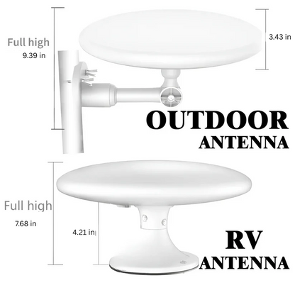 2025 Long Range Outdoor Digital HD TV Antenna | Free HD & 4K Channels