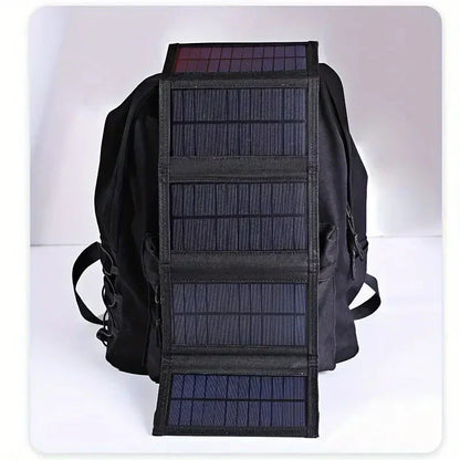 Foldable Solar Power Bank – Portable Solar Charger for Outdoor, Travel & Camping
