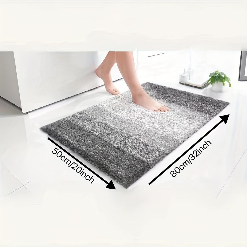 Luxury Microfibre Bath Mat – Ultra Soft, Non-Slip & Washable Comfort for Bathroom Floors