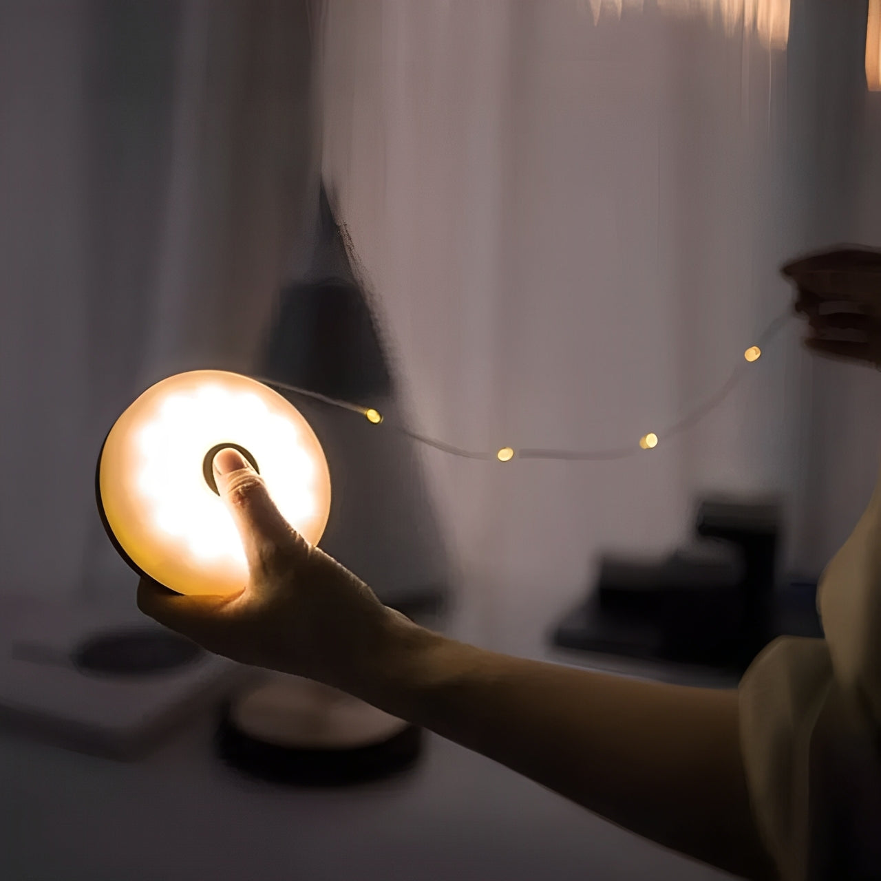 Portable LED Camping String Light – USB Rechargeable Waterproof Fairy Lights for Outdoor & Indoor Use (10m)