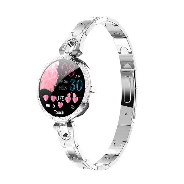 AquaFit Women’s Waterproof Fitness Smartwatch