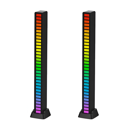 Smart Sound-Activated RGB Light Bar | Music Sync LED Ambient Lighting