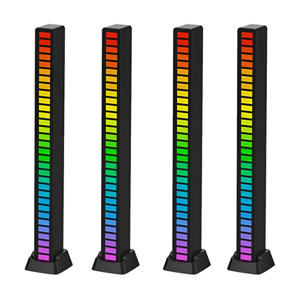 Smart Sound-Activated RGB Light Bar | Music Sync LED Ambient Lighting