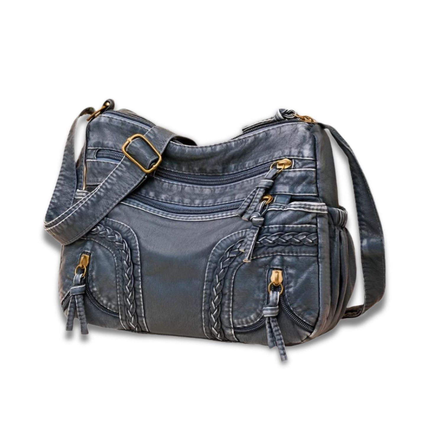 WeaveStyle | Elegant Woven Shoulder Bag – Lightweight, Spacious & Stylish Everyday Handbag