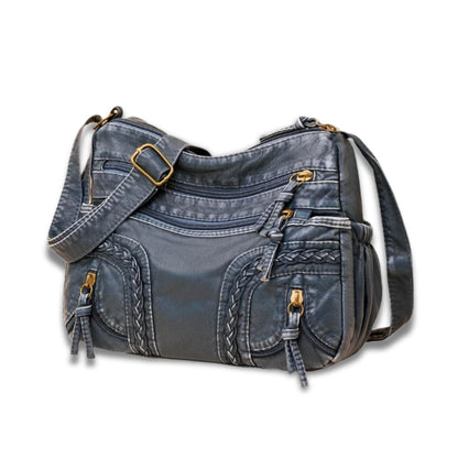WeaveStyle | Elegant Woven Shoulder Bag – Lightweight, Spacious & Stylish Everyday Handbag