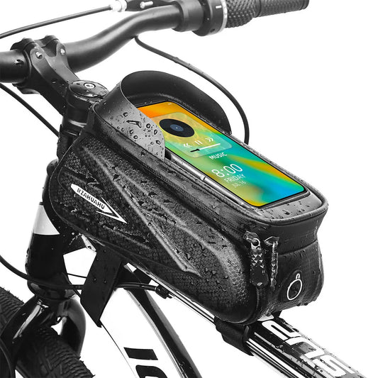 BikeGear PRO – Waterproof Bike Bag with Touchscreen & Headphone Port