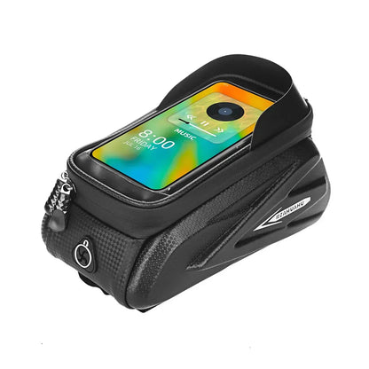 BikeGear PRO – Waterproof Bike Bag with Touchscreen & Headphone Port