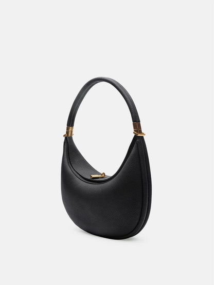 Thonia – Chic Minimalist Half-Moon Shoulder Bag Elegant Modern Crossbody Purse for Women