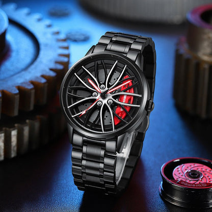 Elegant Racecar Watch – Unique Timepiece Inspired by Motorsport Precision