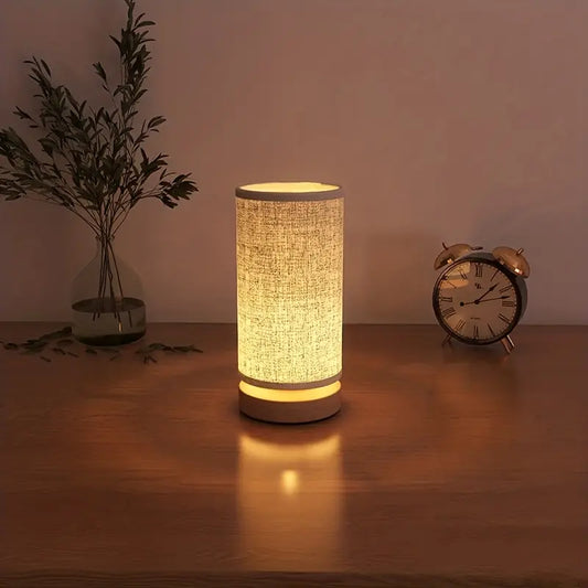 SimpleGlow – Minimalist Wooden Night Lamp with Soft Warm Light