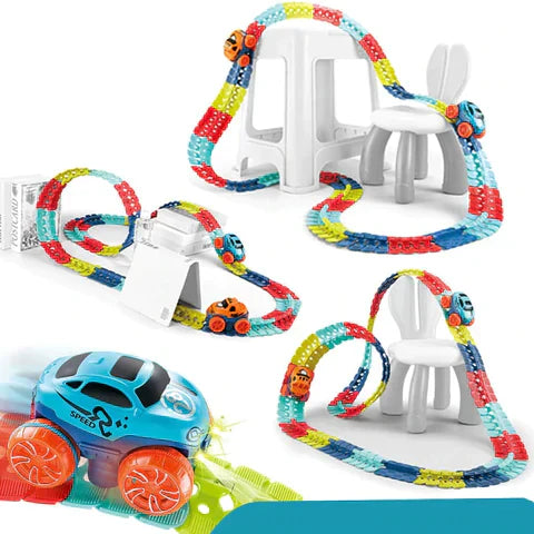 MagniTrack – Magnetic Car Track Toy for Kids | Educational & Creative Play Set