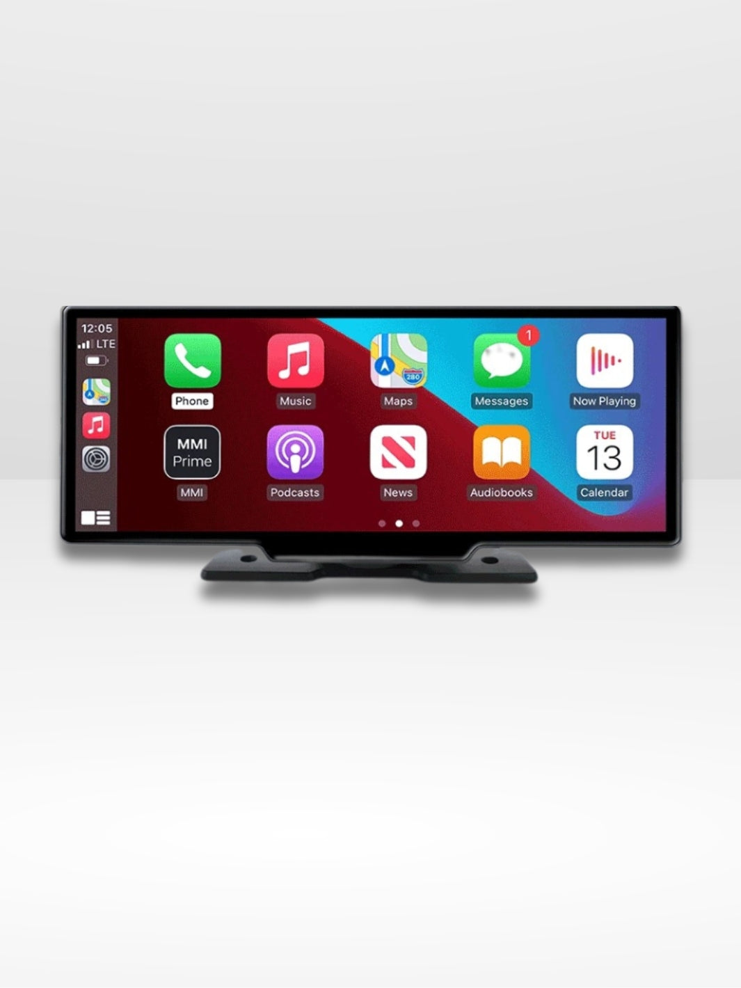 Wireless CarPlay Screen with Built-in 4K Dashcam & Optional Rear Camera – 10.26" IPS Display