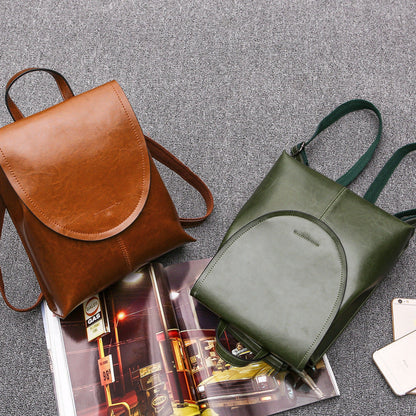 LuxeLeather – Trendy Leather Backpack for Women | Stylish, Versatile & Sustainable Design