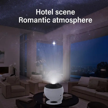 Celestial Dreams: 360° Planetarium Galaxy Projector -  Full-room Coverage