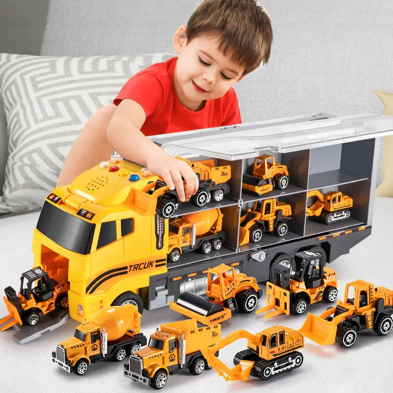 MiniTruck Toy Construction Vehicle Set for Kids | Educational Building Toy for Ages 3–9