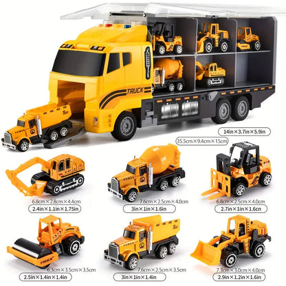 MiniTruck Toy Construction Vehicle Set for Kids | Educational Building Toy for Ages 3–9