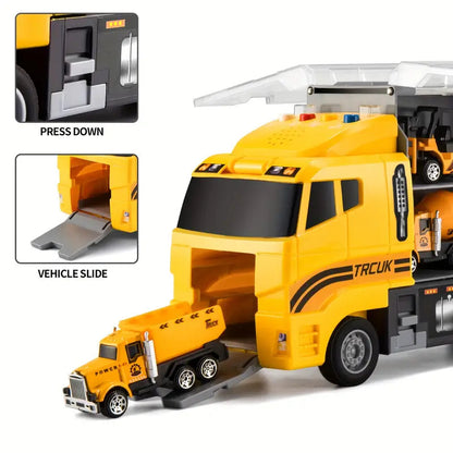 MiniTruck Toy Construction Vehicle Set for Kids | Educational Building Toy for Ages 3–9