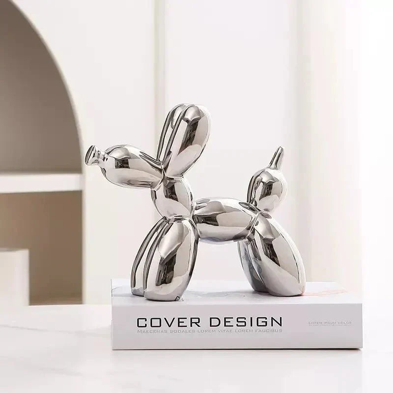 Balloon Dog Sculpture – Unique & Handcrafted Ceramic Decor