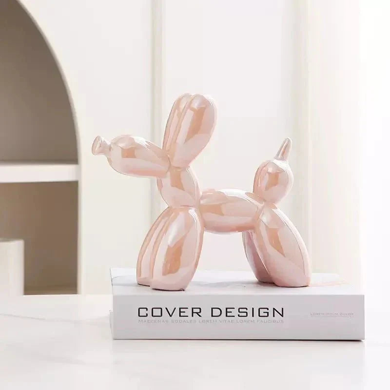 Balloon Dog Sculpture – Unique & Handcrafted Ceramic Decor